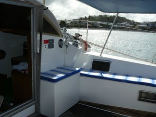 Grand Sud 45 cabine centrale avant tribord