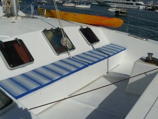 Grand Sud 45 cabine centrale avant tribord