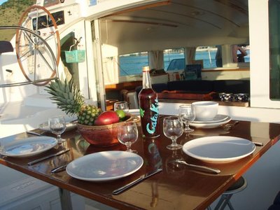 Lagoon 380 le cockpit
