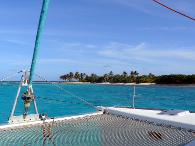 Lagoon 410 le trampoline
