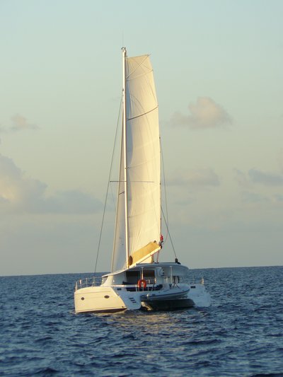 Lipari 41 grand voile CST