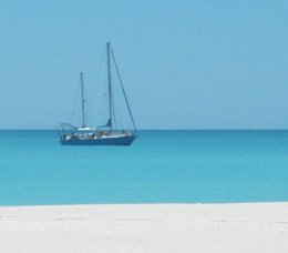 flot40 au mouillage � Barbuda