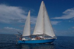 flot40 en navigation aux Grenadines