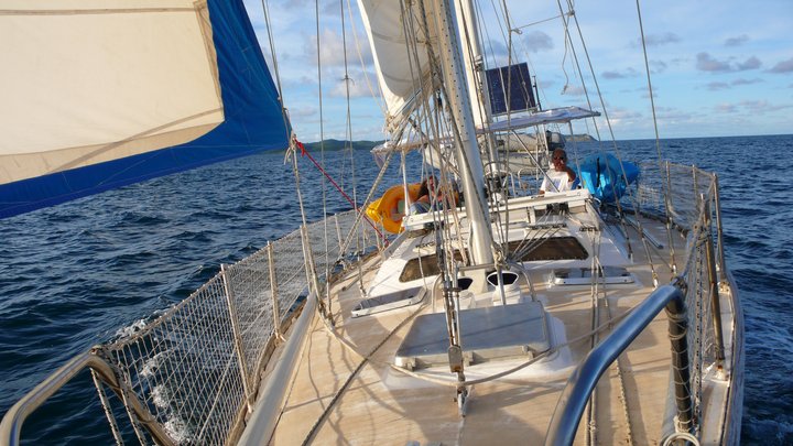 Flot 4O sous voile
