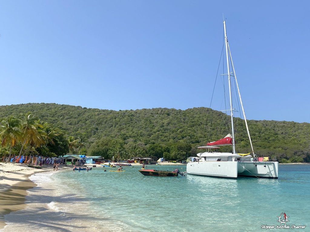 Location Catamaran Grenadines Mayreau