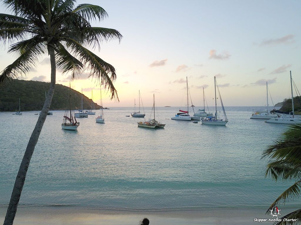 Location Catamaran Grenadines Mayreau