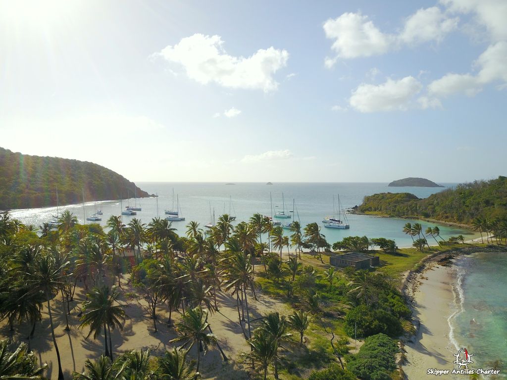 Location Catamaran Grenadines Mayreau