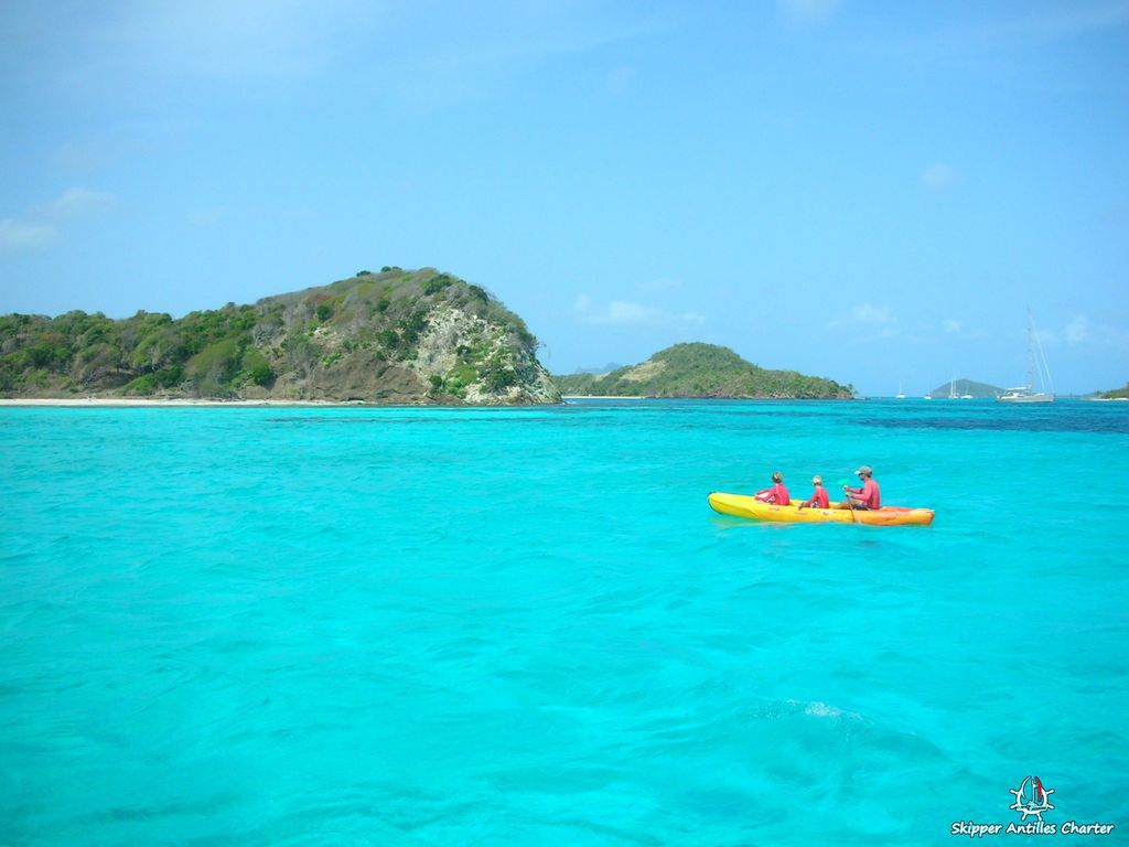 Location Catamaran Grenadines Tobago Cays