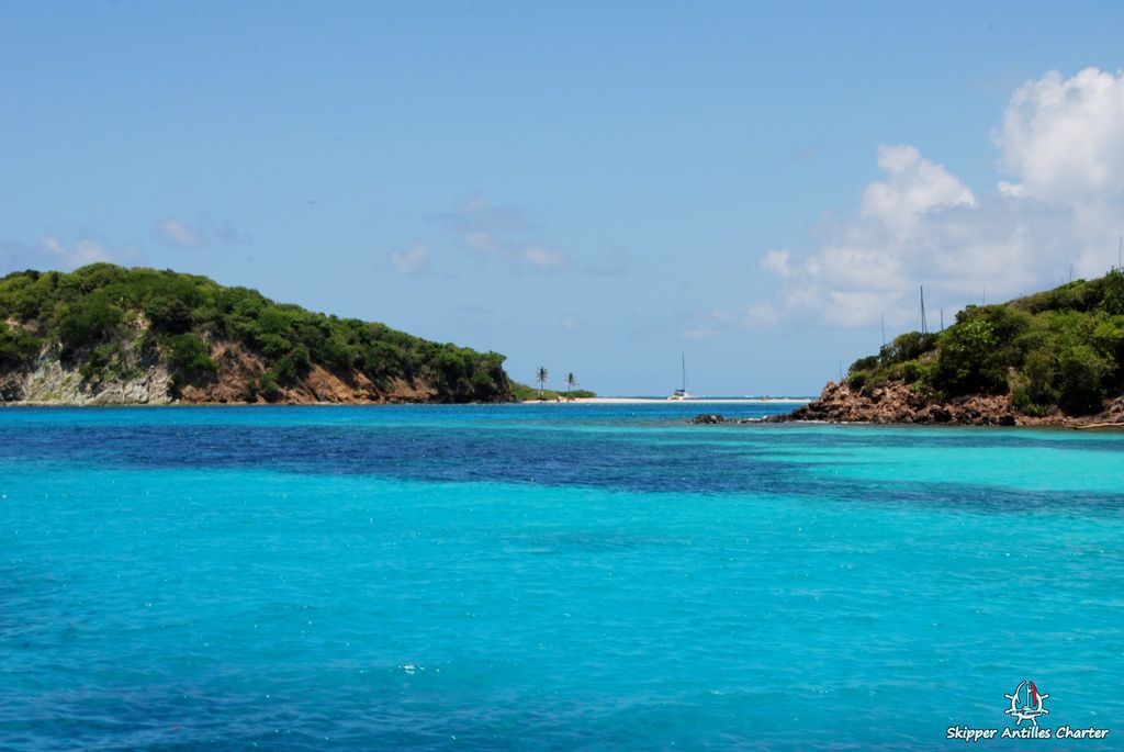 Location Catamaran Grenadines Tobago Cays