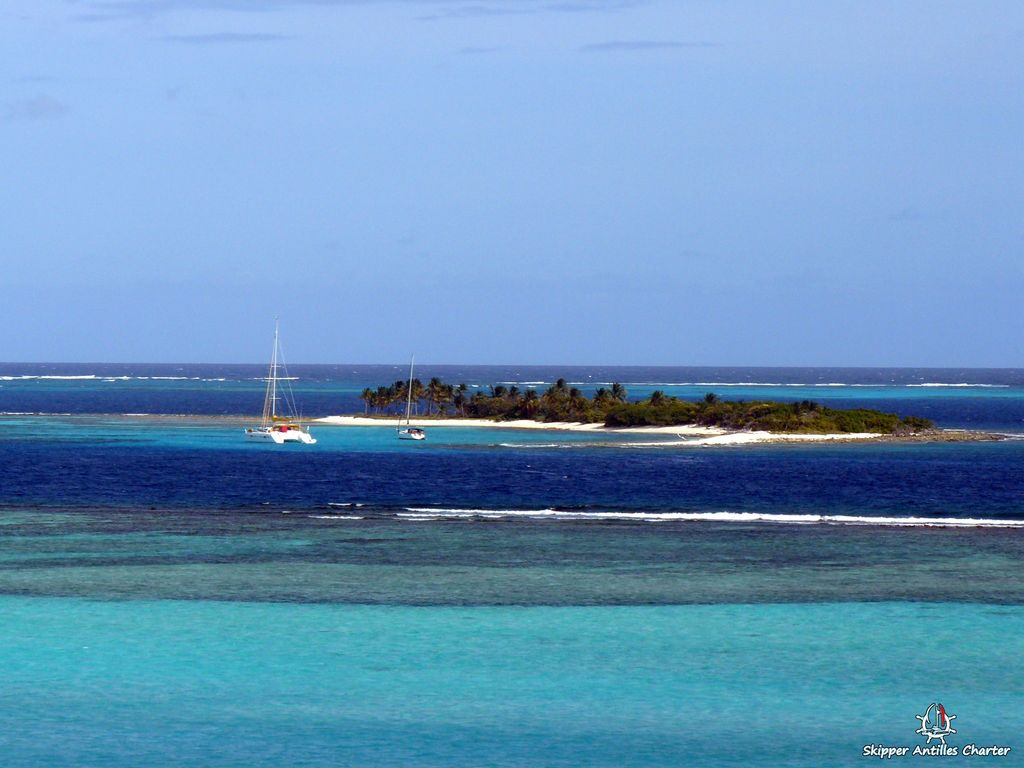 Location Catamaran Grenadines Tobago Cays