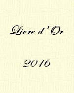 Livre d'Or 2016