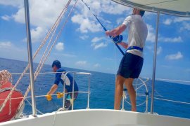 location voilier antilles option matériel de pêche