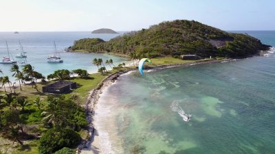 kite surf mayreau