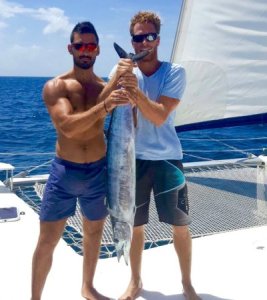 pêche avec Skipper Antilles Charter